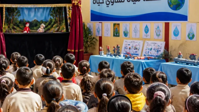 «مياه الشرقية» تطلق حملات توعية في 25 مدرسة ومعهد أزهري لترشيد استهلاك المياه