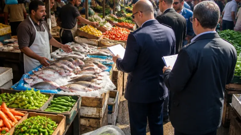 محافظ دمياط يتفقد سوق الجملة بشطا ويأمر بضبط الأسعار والاستماع لمشكلات الباعة