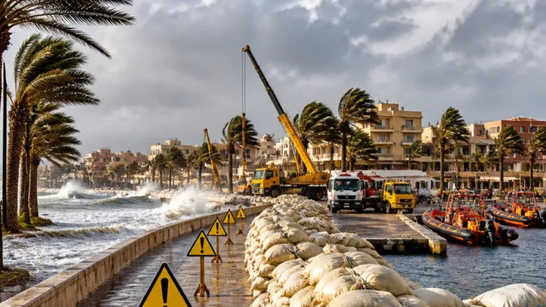 محافظة البحيرة ترفع حالة التأهب وتحذر من رياح شديدة واضطراب الملاحة غدًا