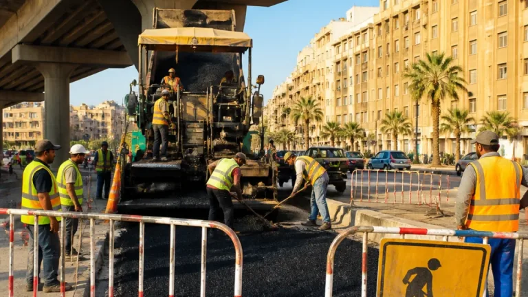 محافظ الجيزة يتابع مشروعات رفع كفاءة الطرق ويشدد على سرعة إعادة الشيء إلى أصله