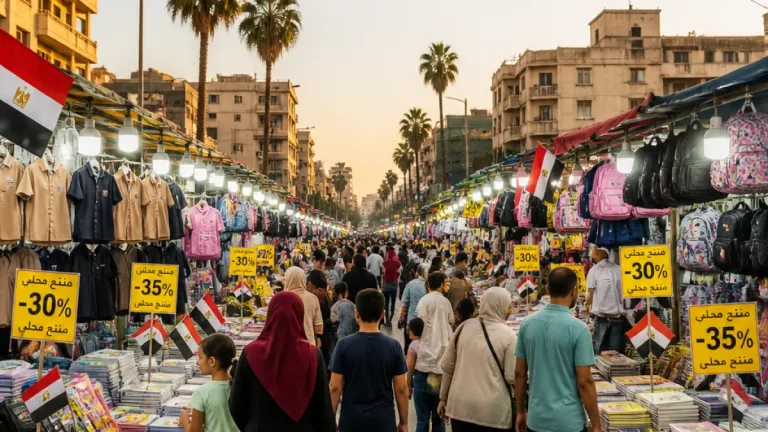 مديرية التموين بالدقهلية تطلق معرض «أهلا مدارس» بالمنصورة بتخفيضات تصل إلى 35%