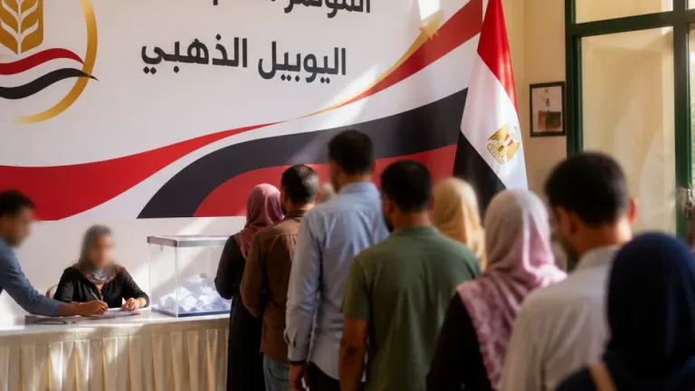 اختتام مؤتمري قسمَي العريش لانتخاب أمانات الحزب ضمن تحضيرات المؤتمر العام للتجمع