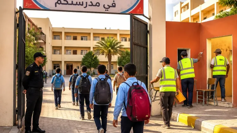 كفر الشيخ تشرع أبواب مدارسها غداً بخطة تدريجية لاستقبال 879195 طالباً