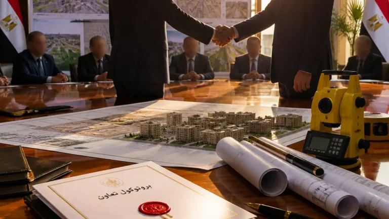 محافظ الدقهلية يوقّع بروتوكول تعاون لتطوير البنية التحتية ورفع مستوى الخدمات