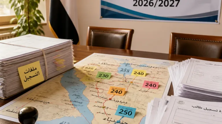 محافظ جنوب سيناء يعتمد تقارير تنسيق المرحلة الثالثة للثانوي العام والفني ويحدد الحدود الدنيا للقبول