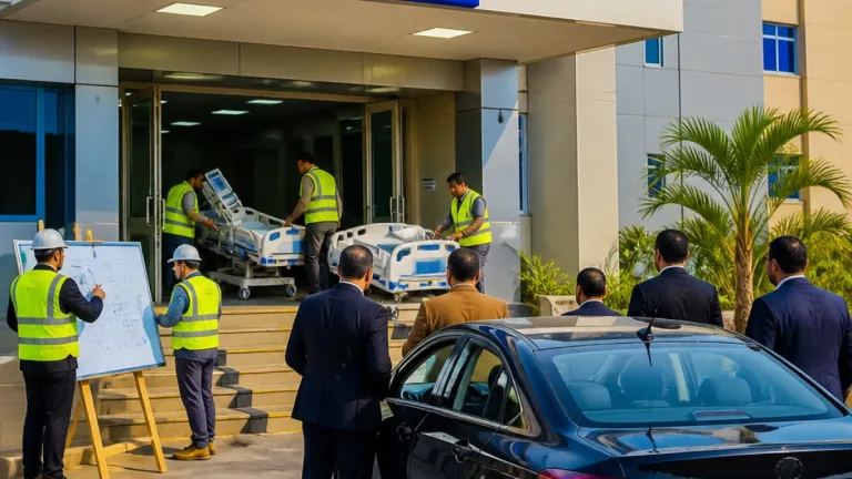 محافظ بورسعيد يأمر بتشغيل مستشفى الصدر وتسريع تجهيز قسم العناية المركزة
