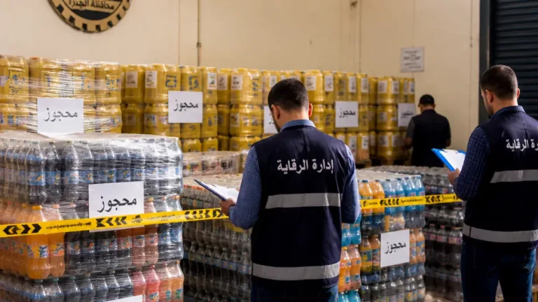 محافظة الجيزة: ضبط شحنات كبيرة من زيت الطعام ومشروبات طاقة ومتابعة إجراءات النيابة لحماية المستهلك