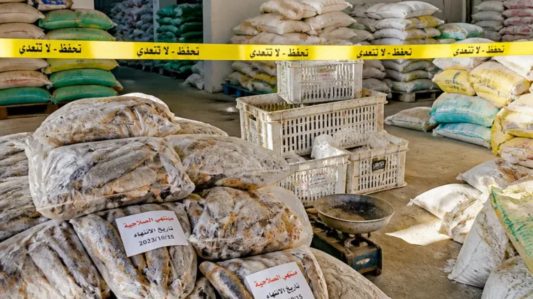مديرية تموين البحيرة تضبط نحو 3 أطنان أسماك مملحة منتهية الصلاحية ومخزن تصنيع غير مرخّص