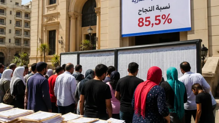 محافظ الإسكندرية يعتمد نتيجة الدور الثاني للشهادة الإعدادية بنسبة نجاح 77.1%