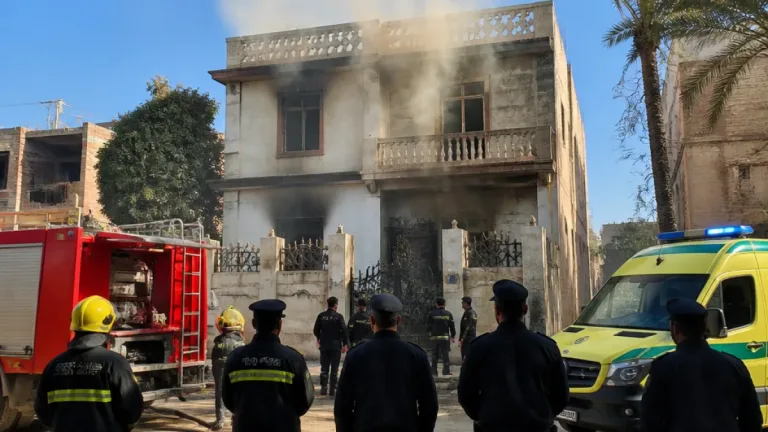 حريق في منزل بببا ببني سويف يُصيب 3 أشخاص بينهم طالبان وينقلون للمستشفى الجامعي