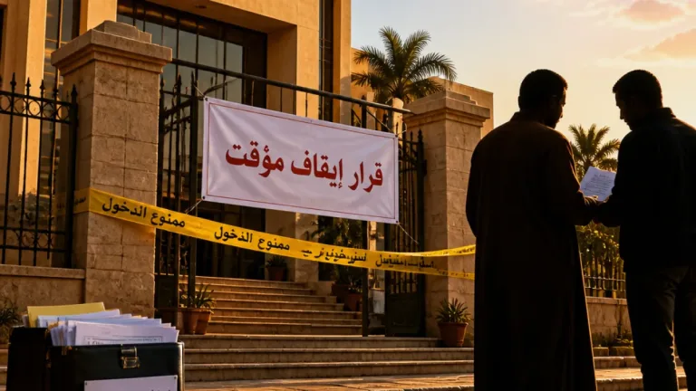 محافظ الفيوم يوقف رئيس وحدة قروية وفنى تنظيم 3 أشهر ويحالان للنيابة بتهمة التلاعب بملفات التصالح