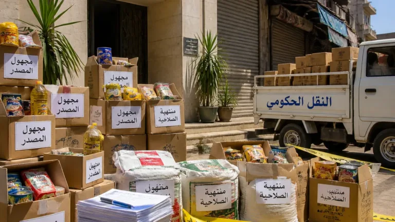 حملات تموينية بالغربية تضبط أكثر من 3 أطنان سلع مجهولة المصدر ومنتهية الصلاحية