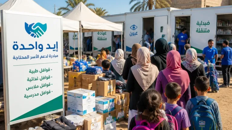 أولى قوافل «إيد واحدة» بالفيوم تقدم خدمات متكاملة لأكثر من 30 ألف مستفيد بيوسف الصديق