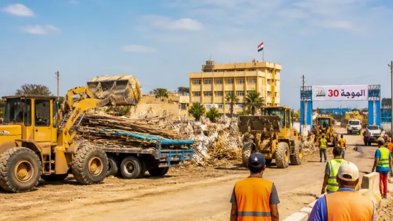 المنوفية تنفذ الإزالات الأولى في الموجة الـ30 وتزيل 548 حالة تعدٍ على أراضٍ متنوعة