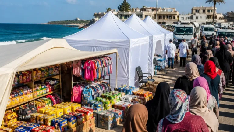 قافلة «إيد واحدة» بالفيوم تقدم خدمات متكاملة لأكثر من 30 ألف مستفيد في كحك البحرية