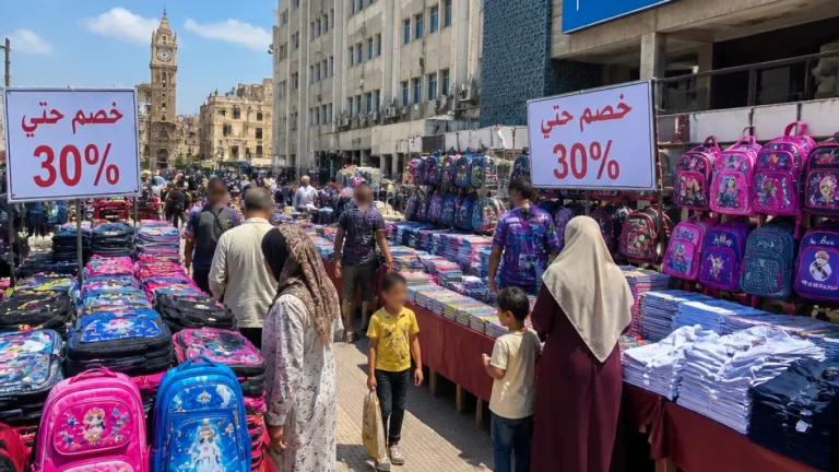 معرض «أهلاً مدارس» في دمياط القديمة يتيح خصومات تصل إلى 30% لتخفيف أعباء التحضيرات