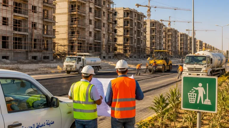 وزيرة الإسكان تتابع تنفيذ 33 عمارة بأحياء دمياط الجديدة ومشروعات تطوير الطرق والمرافق