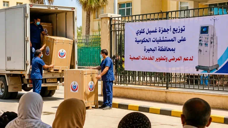 البحيرة تتسلم 35 ماكينة غسيل كلوي لتقوية خدمات 9 مستشفيات بالمحافظة
