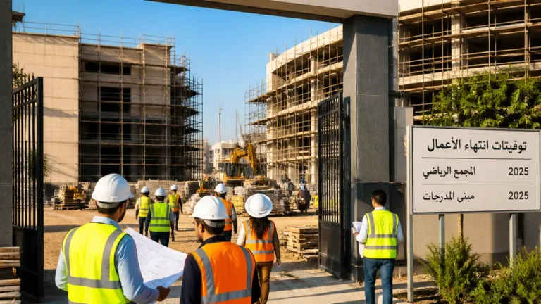 رئيس جامعة المنصورة الأهلية يتفقد تجهيزات العام الجامعي الجديد في المنصورة