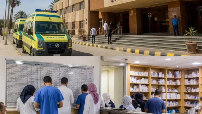 تأكيدات على جاهزية الطوارئ وتحسين الخدمات الصحية في محيط العريش بعد تفقد مستشفى نخل