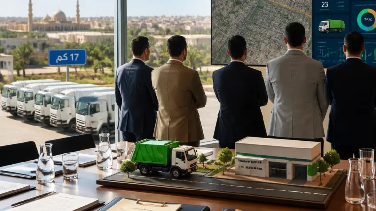 شراكة حكومية وخاصة لإدارة مخلفات العريش بعقدين لتجميع وتشغيل منشآت المعالجة