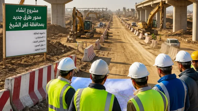 وزيرة الإسكان تتابع تنفيذ محورين رئيسيين بكفر الشيخ لتخفيف الاختناقات المرورية