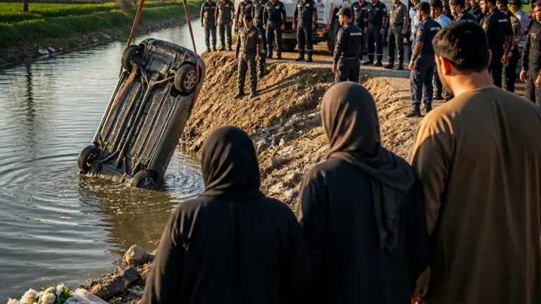 مصرع طبيب شاب في انقلاب سيارته بترعة بدسوق قبل ساعات من زفافه