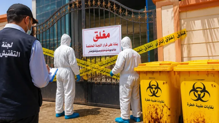 الصحّة تغلق وتشمع مستشفى الزهراء الحديث بكفر الشيخ لثبوت تسريب نفايات طبية خطرة