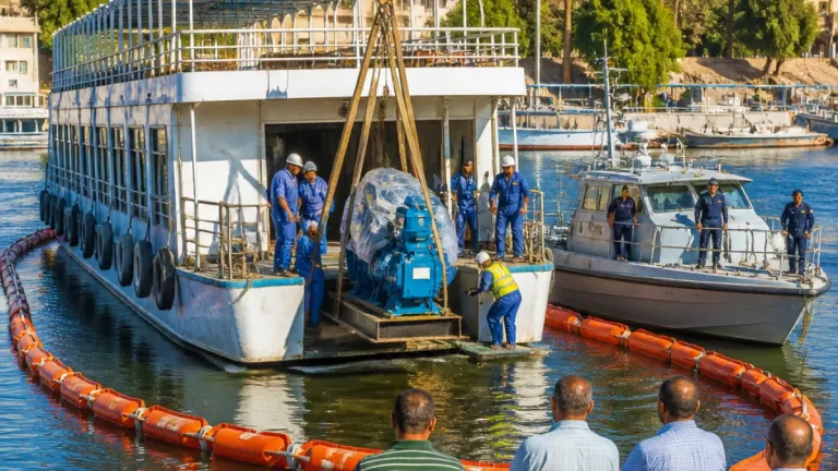 إجراءات قانونية فورية في أسوان بعد ضبط عائمة سياحية تصرف مباشرة في نهر النيل