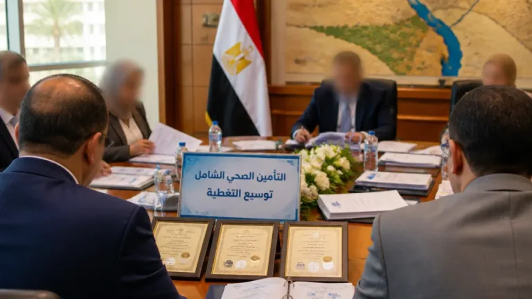 محافظ الإسماعيلية يؤكد على تعزيز منظومة التأمين الصحي وتوسيع الاعتماد للمنشآت المحلية