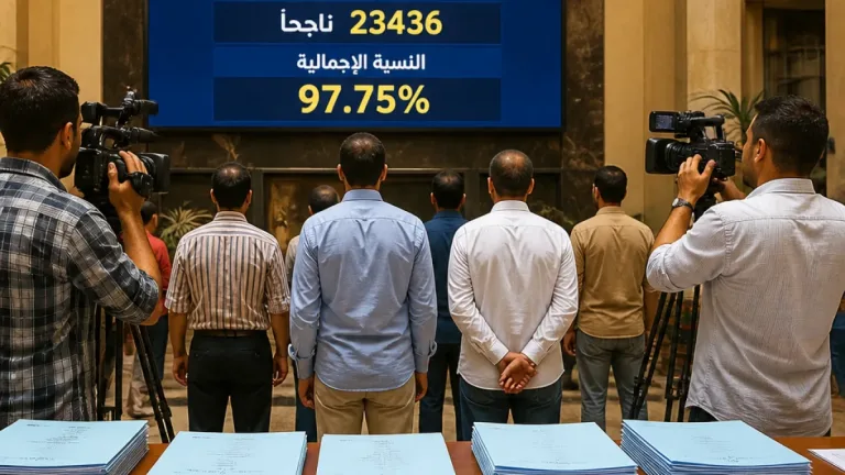 اعتماد نتيجة الدور الثاني للشهادة الإعدادية بسوهاج بمعدل نجاح 91.85%