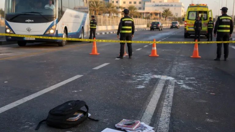 طالبة جامعية تُقتل دهسًا على الطريق الإقليمي بمركز الباجور في المنوفية