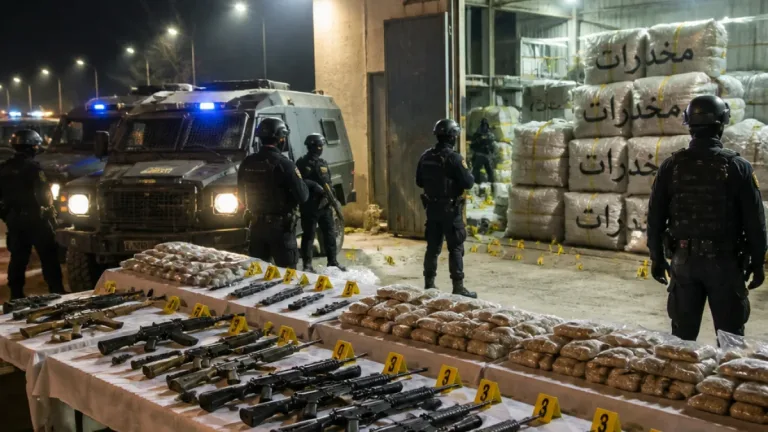 مصرع 4 عناصر شديدة الخطورة وضبط أكثر من نصف طن مخدرات وأسلحة في دمياط والدقهلية