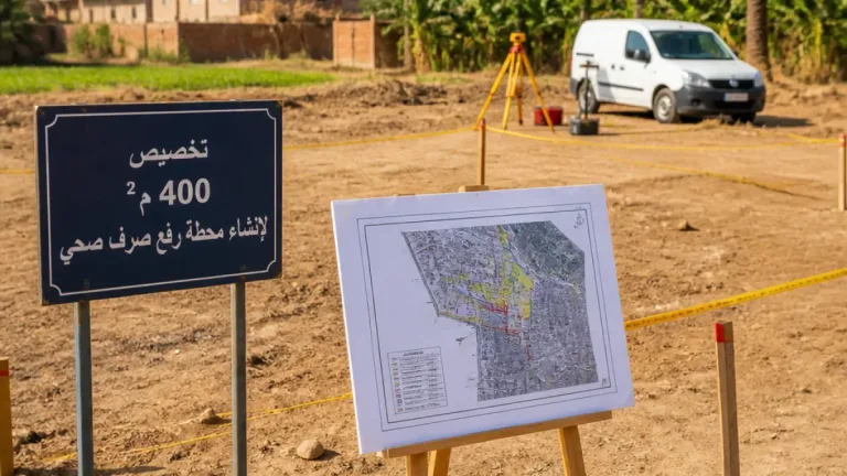 تخصيص 400 متر مربع في ببا مجاناً لإقامة محطة رفع صرف صحي ضمن خطط تطوير البنية التحتية