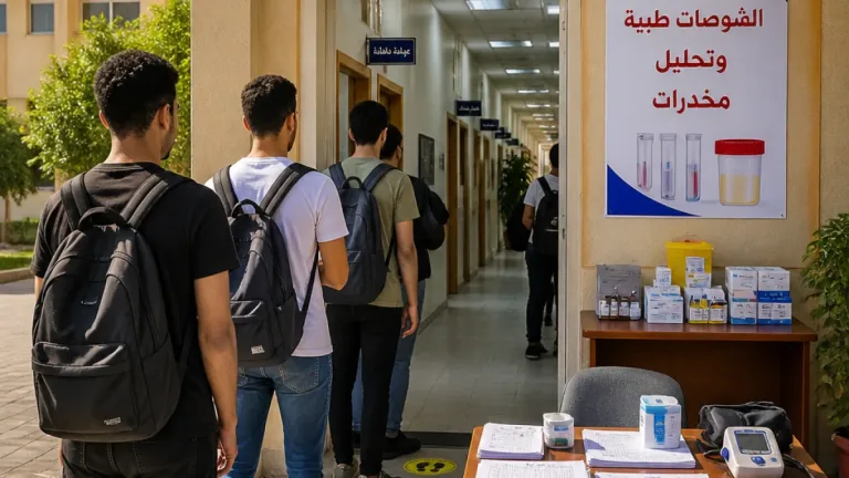 جامعة طنطا تطلق فحوصًا طبية وتحاليل مخدرات لطلبة المدن الجامعية استعدادًا للعام الدراسي