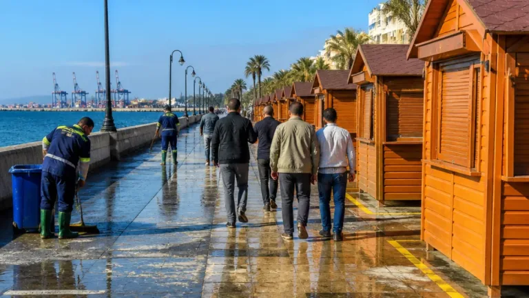 محافظ بورسعيد يؤكد الالتزام بالمساحات القانونية للكافتيريات ويكلف بدراسة موحدة للواجهة الساحلية