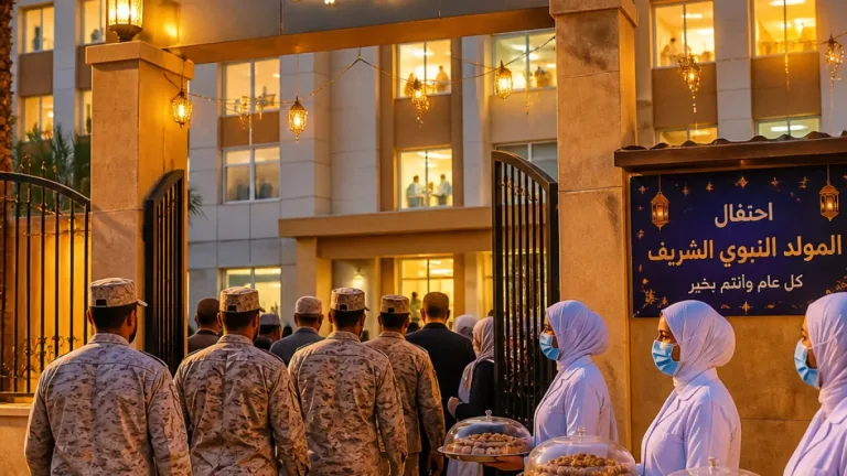 محافظ جنوب سيناء يتفقد مجمع الفيروز الطبي بطور سيناء ويهنئ المرضى بعيد المولد