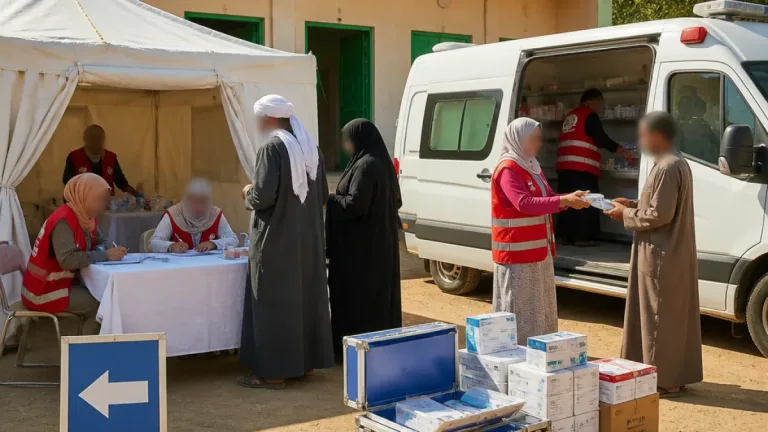 قوافل "إيد واحدة" تنطلق في الفيوم لدعم الأسر الأولى بالرعاية بخدمات طبية واجتماعية