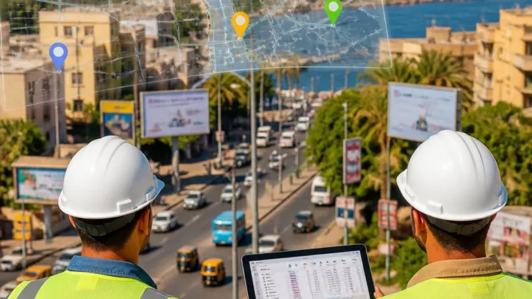 الجهاز القومي يضم تجربة أسوان ضمن مشروع وطني للتحول الرقمي لإدارة الإعلانات على الطرق