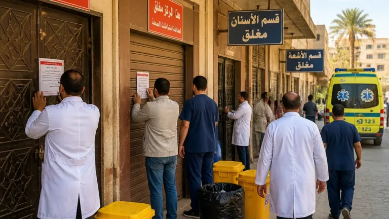 مرور صحي مكثف على 44 منشأة بجرجا وغلق منشأتين لعدم الترخيص
