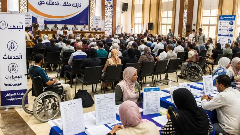 حوار مجتمعى فى أسوان حول «كارتك حقك» لتسهيل حصول ذوى الإعاقة على الخدمات
