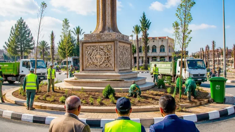 محافظ كفر الشيخ يتابع تطوير ميدان ومدخل فوه ضمن مبادرة «إيد واحدة.. بلدنا أجمل»