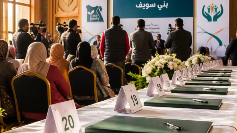 بني سويف تسلم عقود تمويل 45 مشروعًا لدعم التمكين الاقتصادي للشباب والأسر
