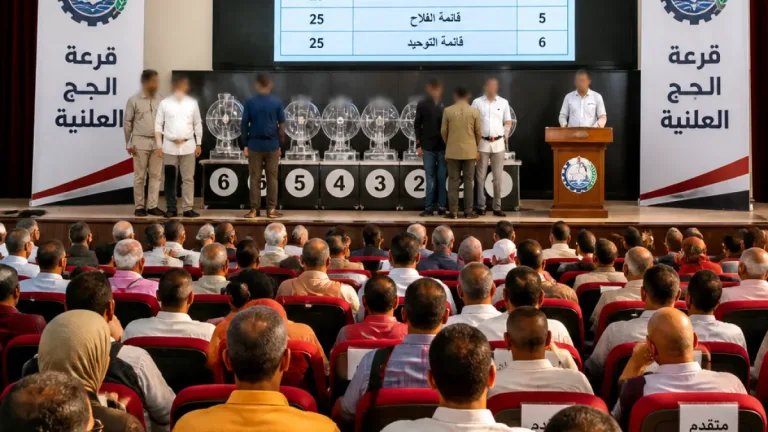 الفيوم تجري قرعة الحج العلنية لاختيار 450 حاجًا من بين 2486 متقدمًا بحضور قيادات المحافظة