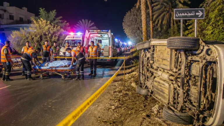 انقلاب ربع نقل وإصابات وثلاث وقائع أمنية في قنا بينها العثور على جثة تلميذ محترق مدفونة