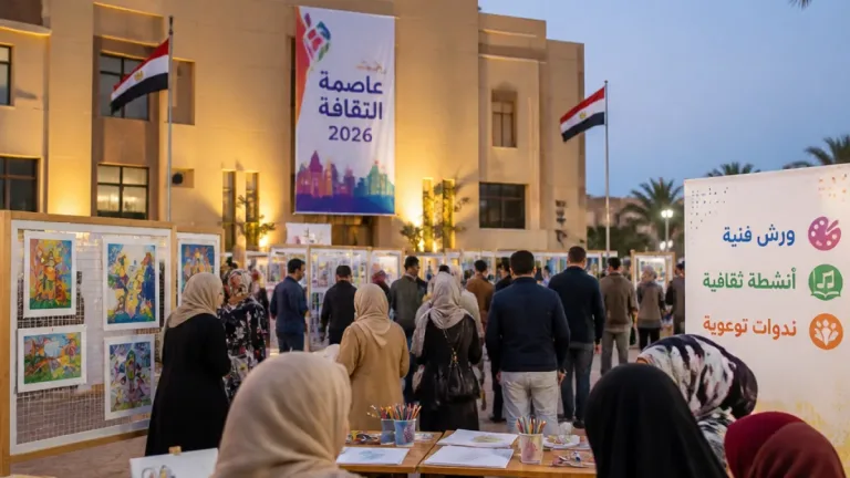 قصور الثقافة بشمال سيناء تطلق سلسلة فعاليات توعوية وفنية احتفالًا بعاصمة الثقافة 2026