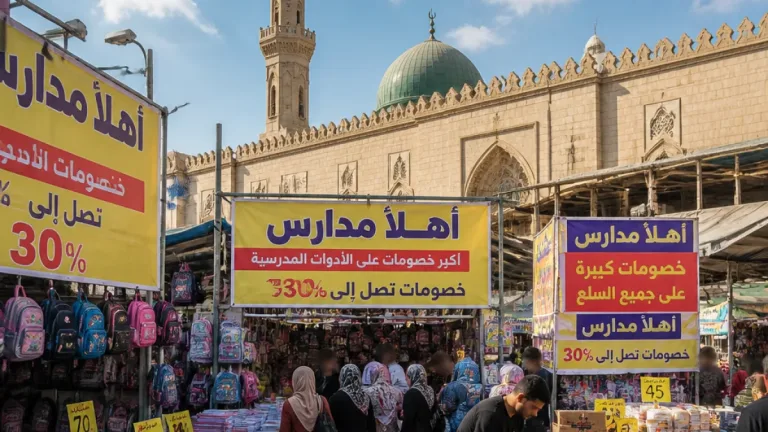 محافظ المنوفية يفتتح معرض «أهلًا مدارس» في شبين الكوم لتوفير المستلزمات بأسعار مخفضة