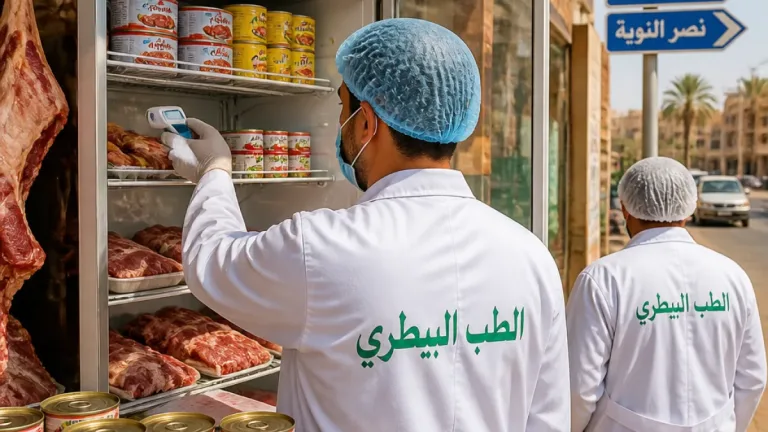الطب البيطري في أسوان يكثف التفتيش على أسواق اللحوم بأبو سمبل ونصر النوبة وكوم أمبو والسباعية