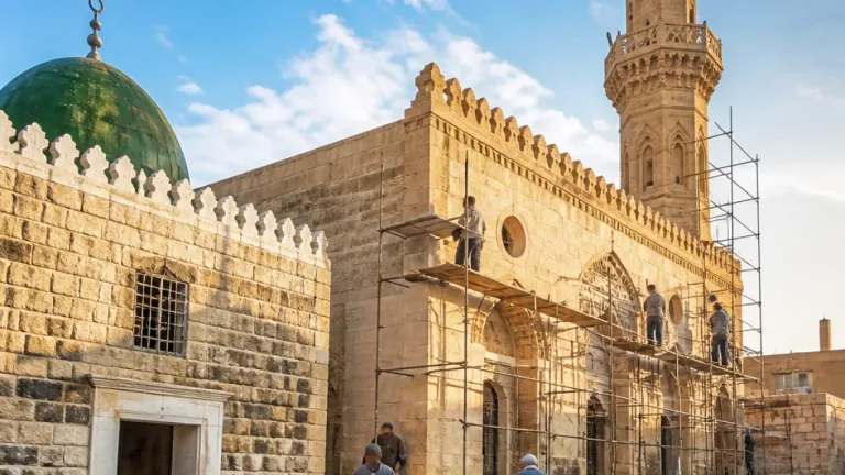 مسجد آل جرير بالعريش نموذج لصون التراث الديني وتطوير العمل الدعوي بشمال سيناء