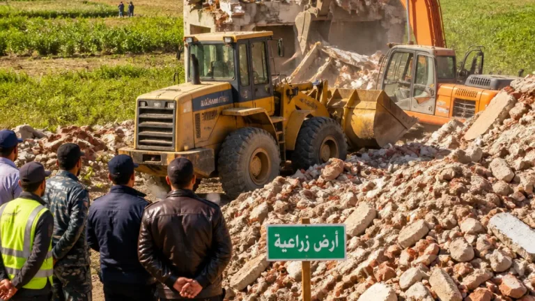 إزالة 5 حالات تعدٍ على 386 متراً مربعاً في جنوب بورسعيد ضمن «الموجة 30» لحماية الأرض الزراعية